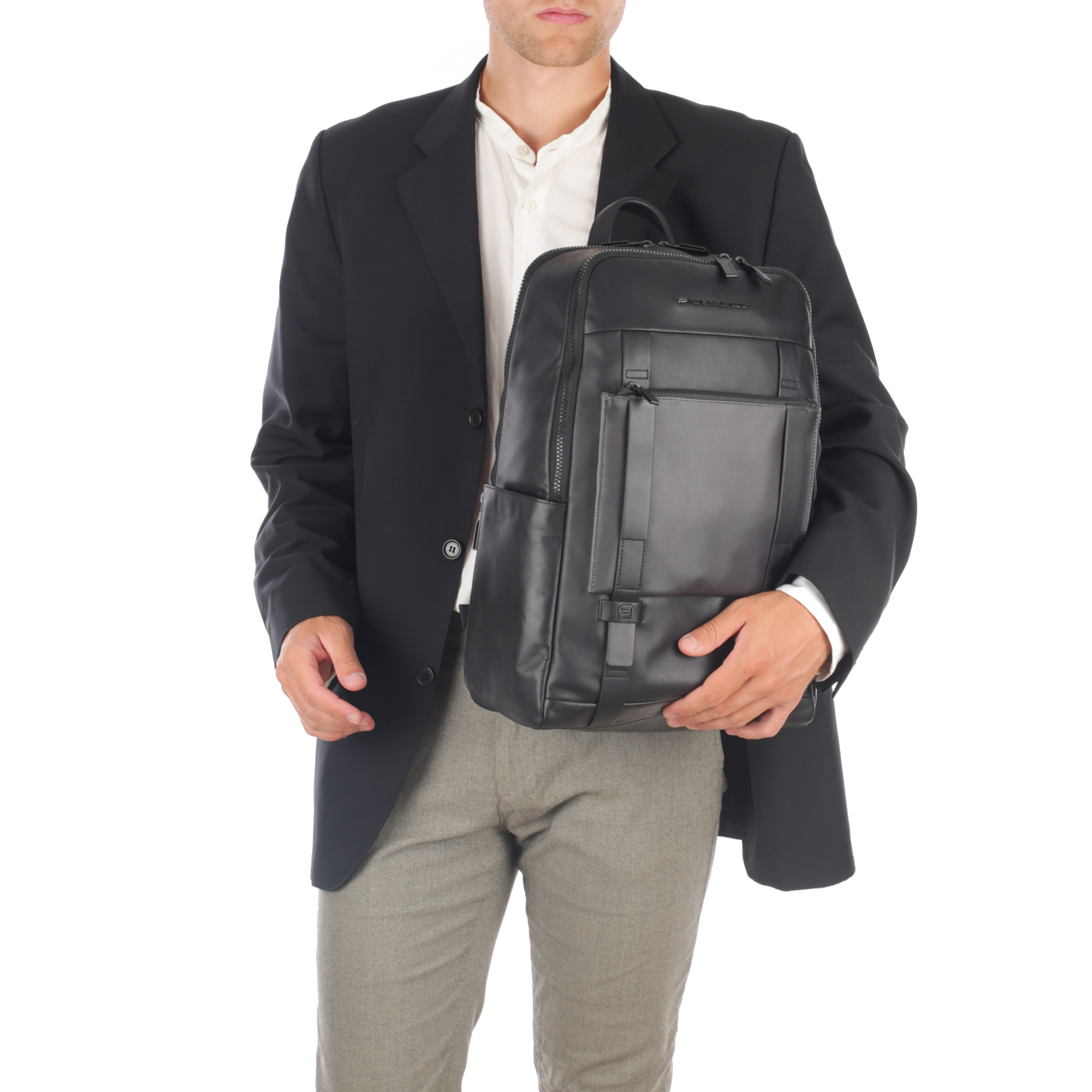 Кожаный рюкзак Piquadro David