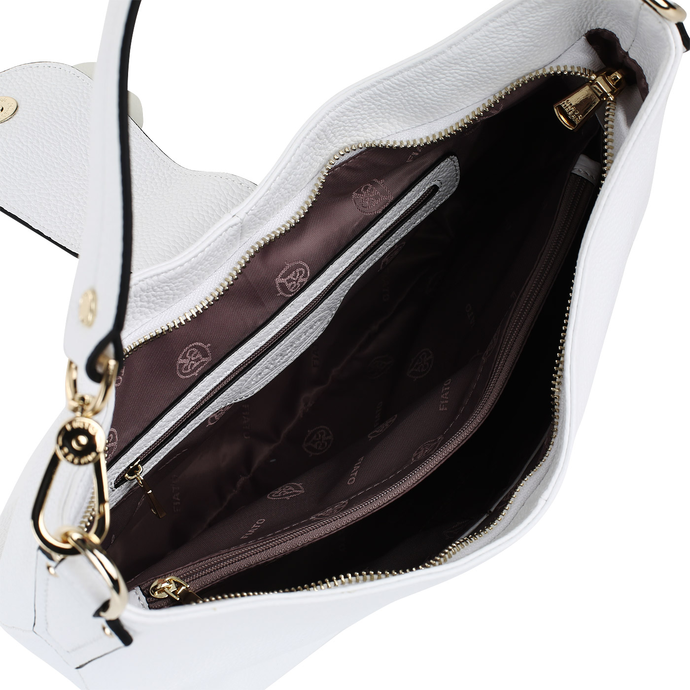 Женская сумка-хобо из натуральной кожи Fiato Dream 
