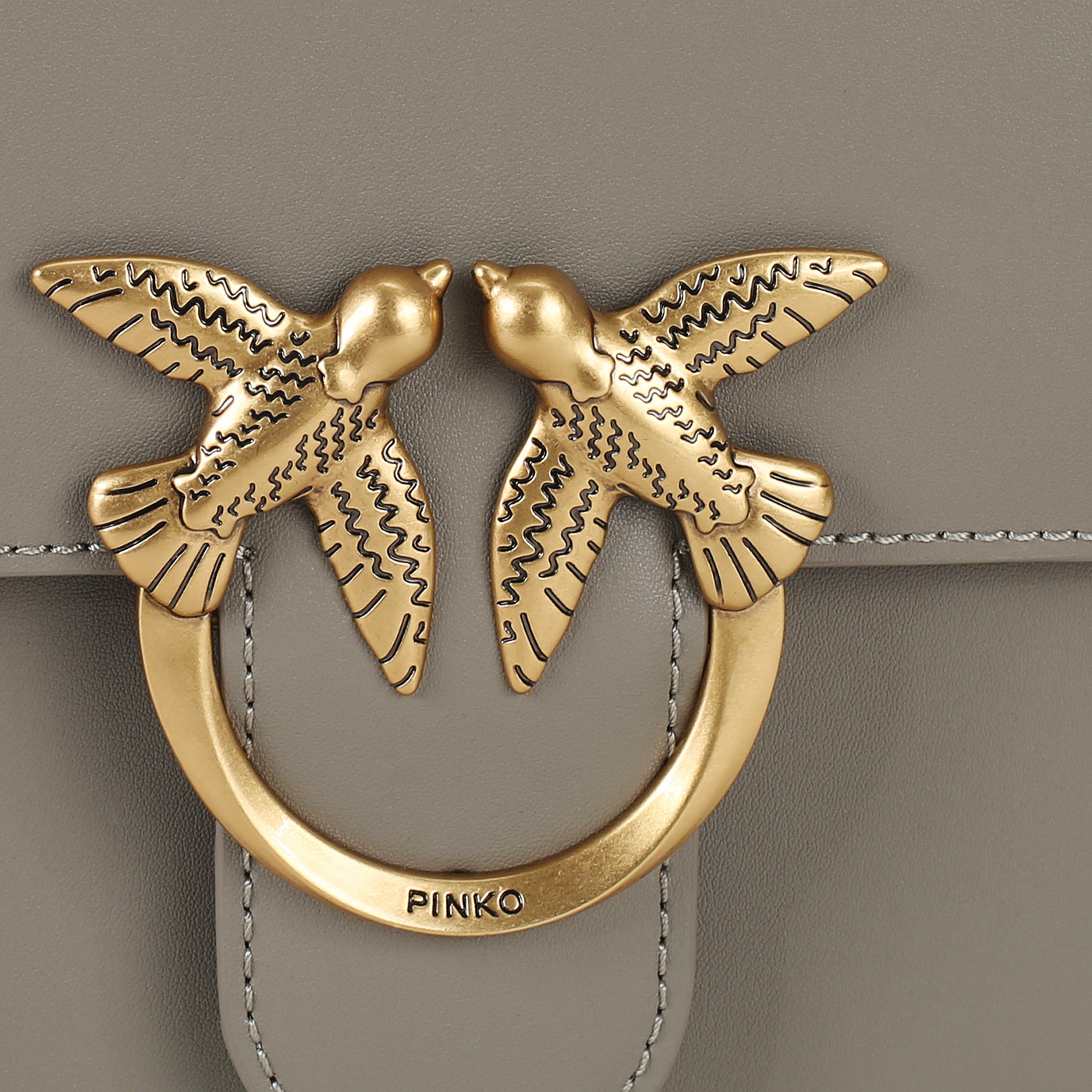 Кожаная сумка Pinko Love One