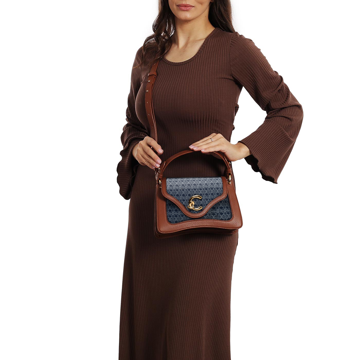 Сумка с ручкой Coccinelle Coccinelle C-me Denim