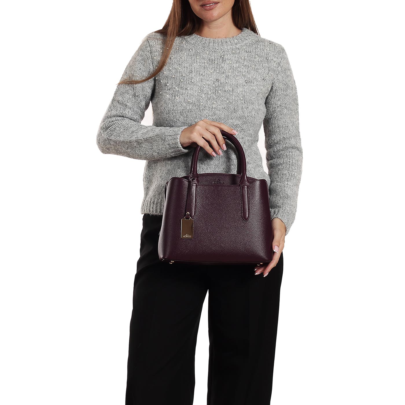 Кожаная сумка Aurelli Soft