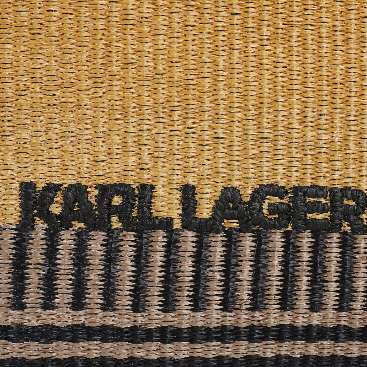 Пляжная сумка Karl Lagerfeld Skuare Raffia