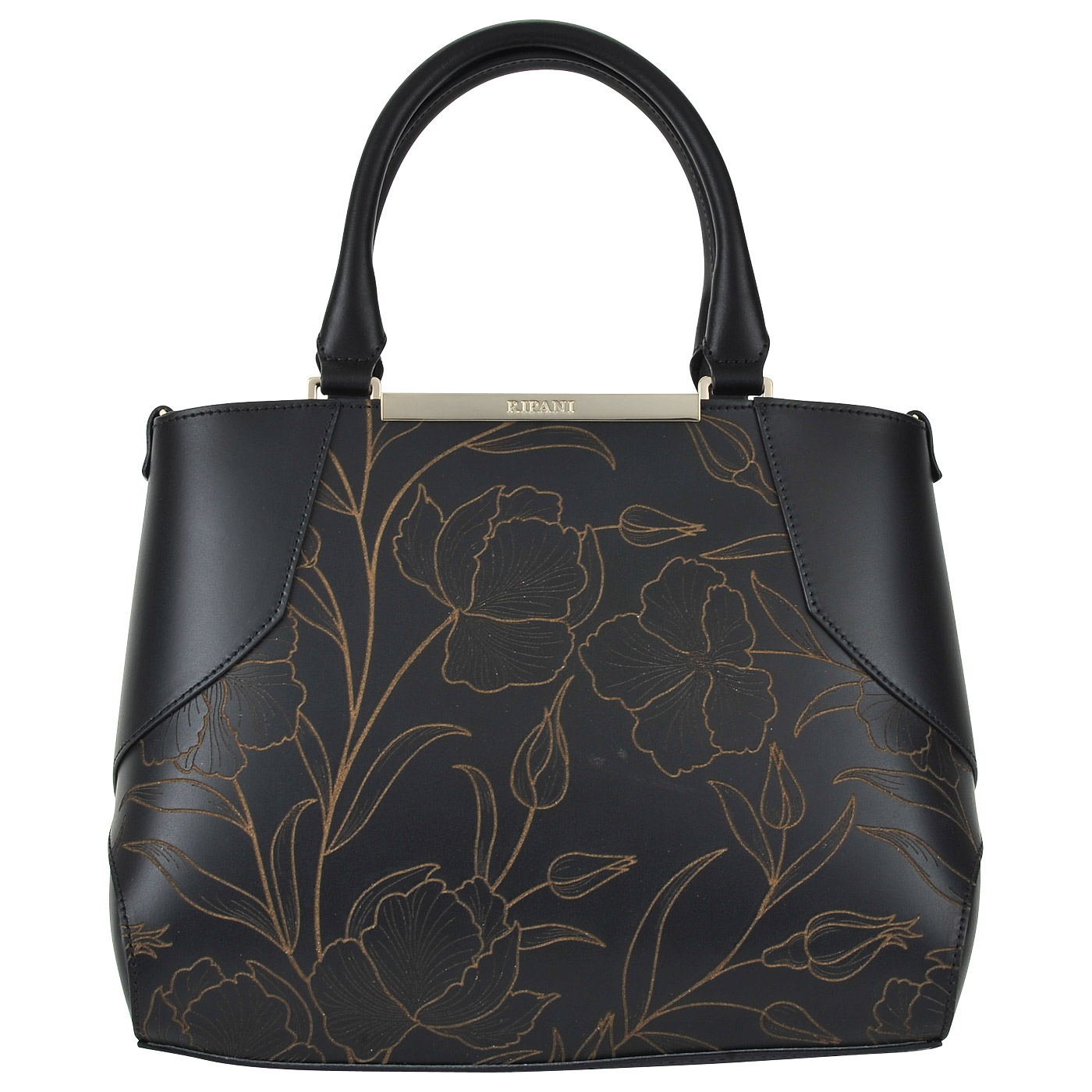 Ripani Женская кожаная сумка с цветочным узором