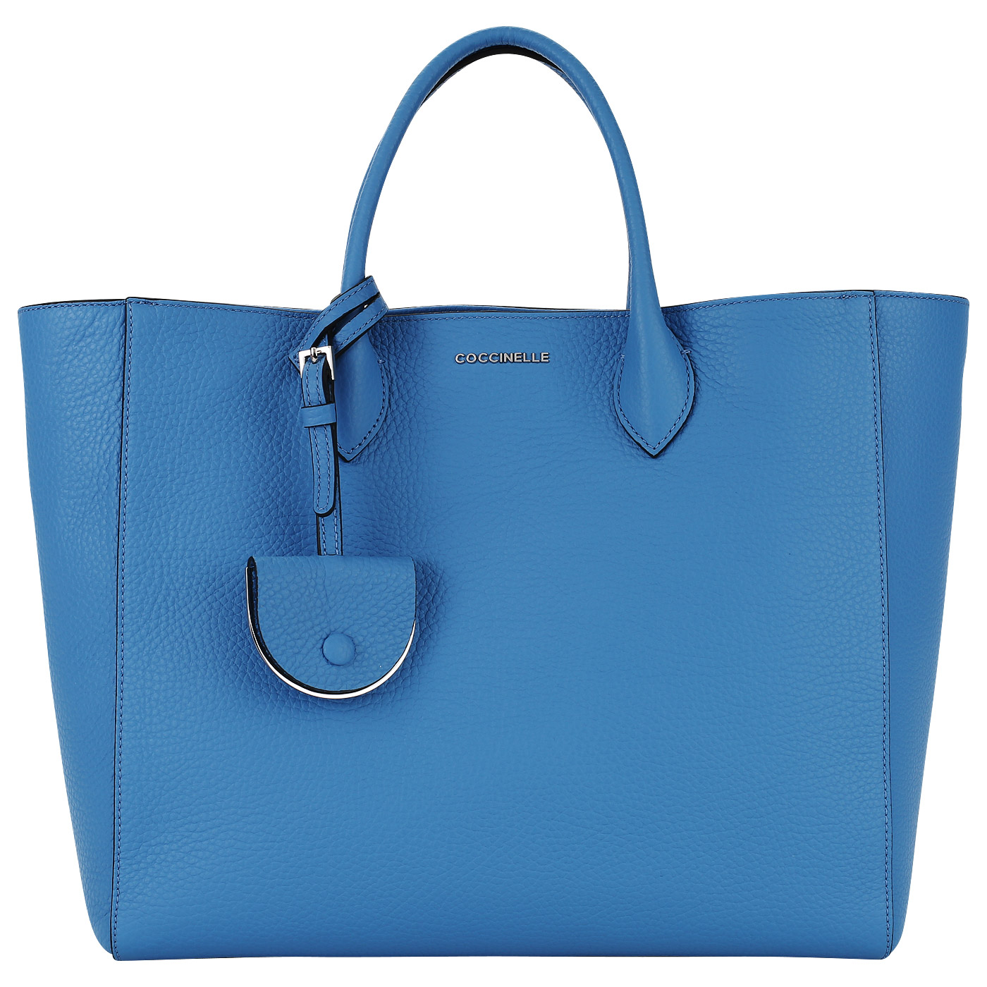 Купить голубую сумку женскую. Сумка кокинелли синяя. Сумка шоппер Coccinelle. Coccinelle шоппер синяя. Coccinelle сумка голубая шопер.