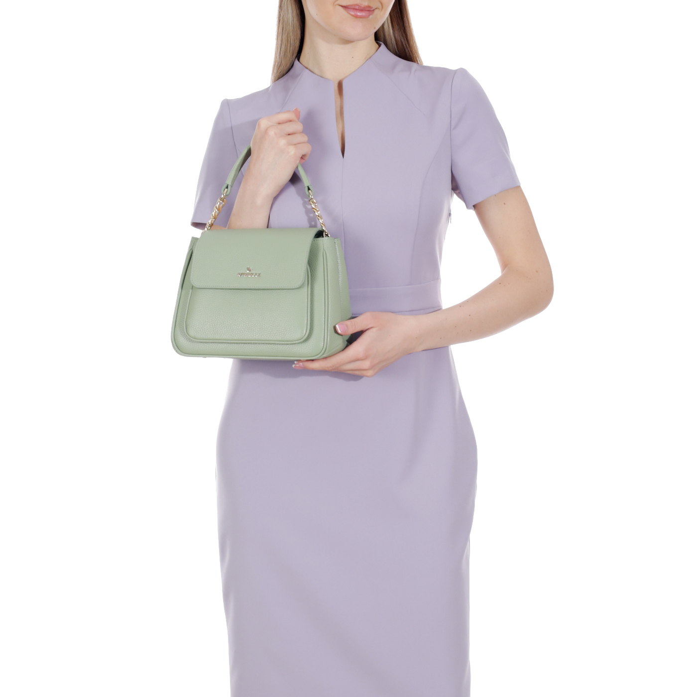 Кожаная сумка Aurelli Soft
