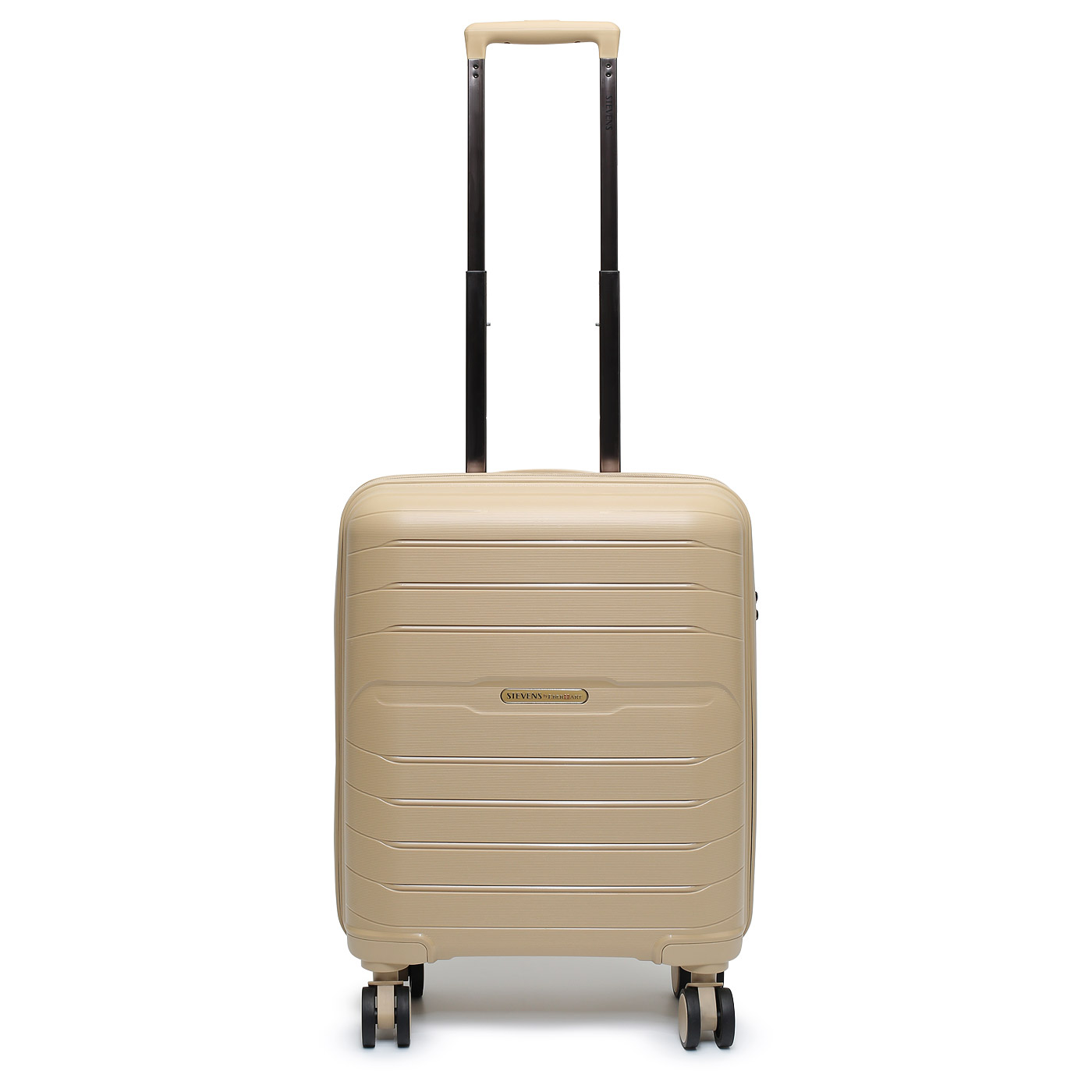 Чемодан для ручной клади из полипропилена Stevens Chrome