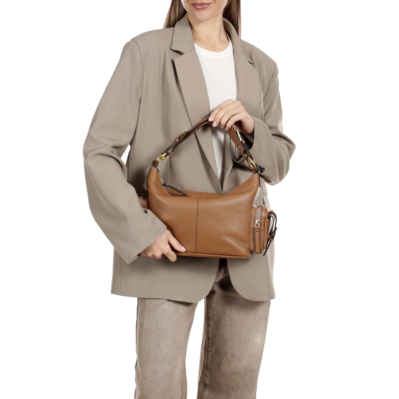 Кожаная сумка Chatte Marseille