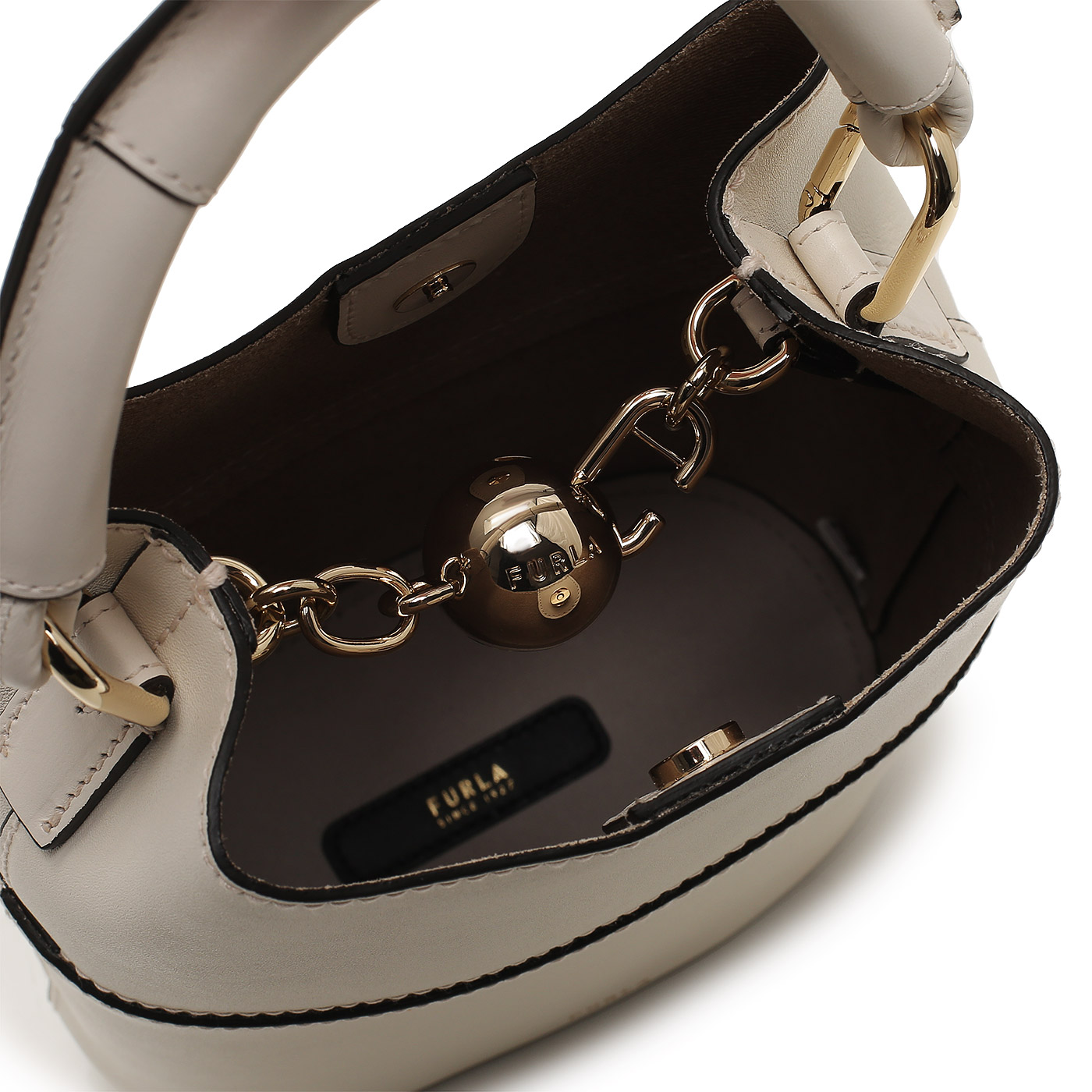 Кожаная сумка Furla Sfera