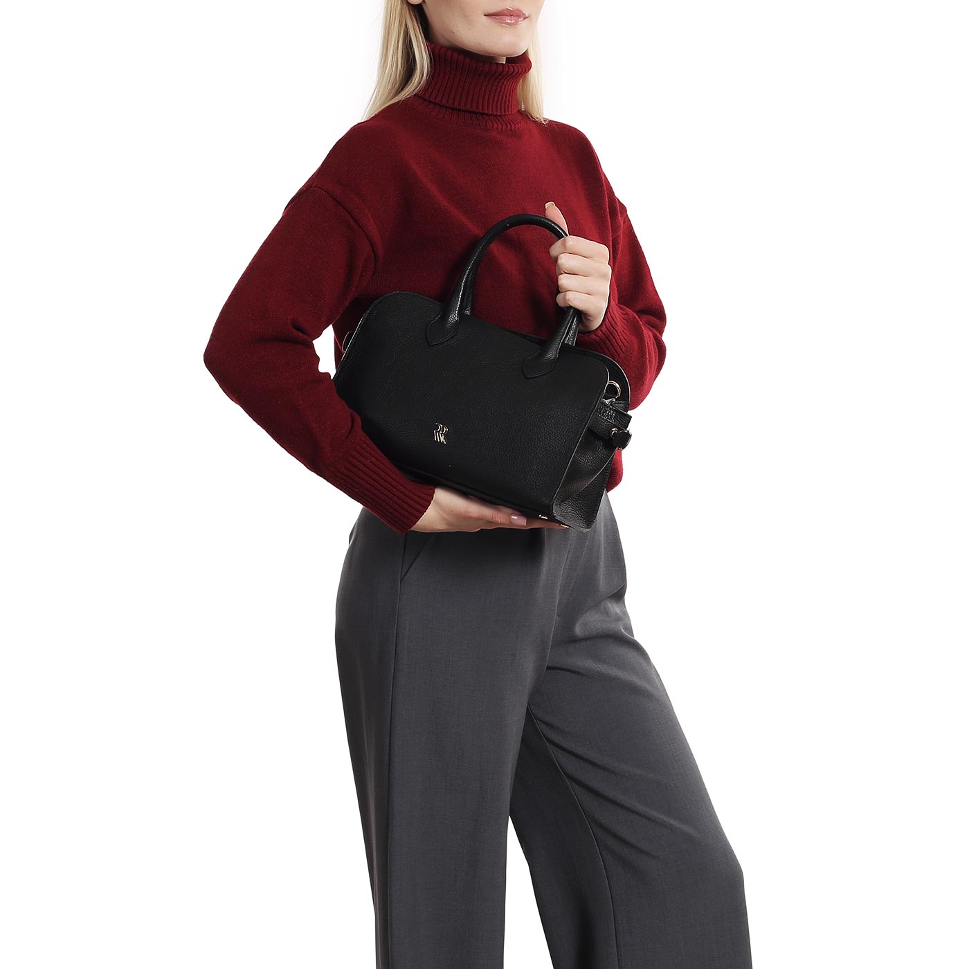 Кожаная сумка Bruno Rossi Dollaro