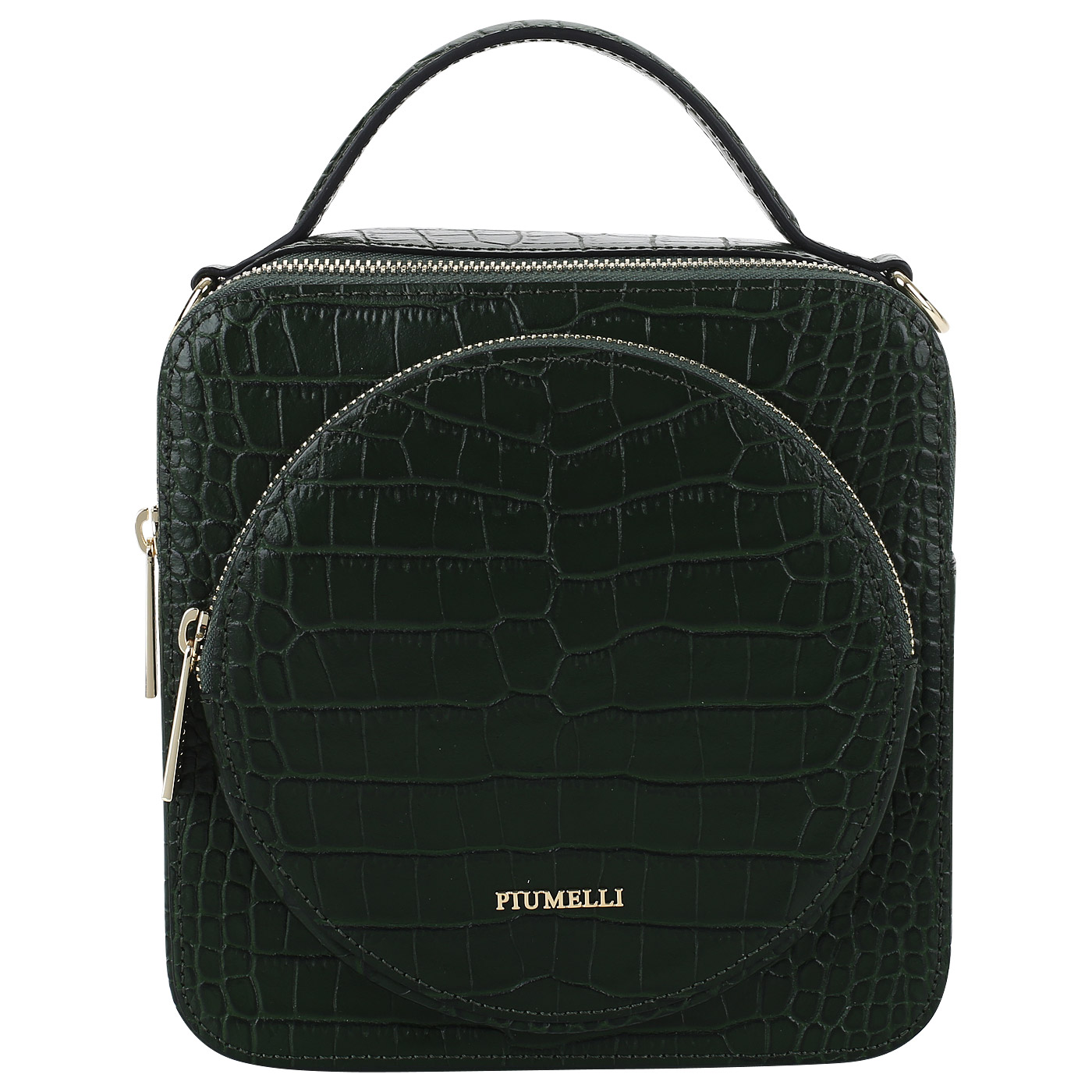 Piumelli Кожаная сумочка со съемным ремешком