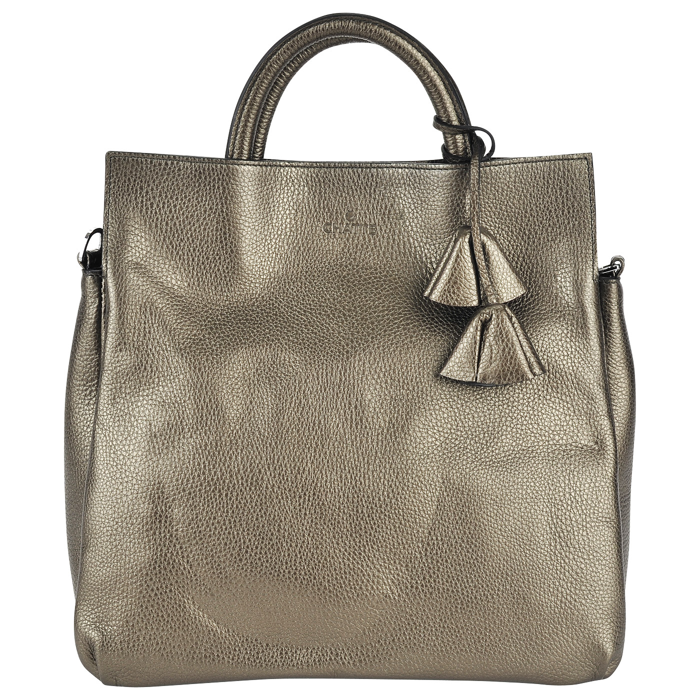 Chatte Женская сумка из металлизированной кожи