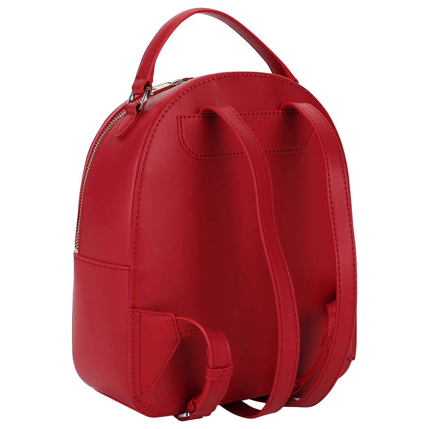 Красный женский рюкзак Love Moschino Love Intarsia