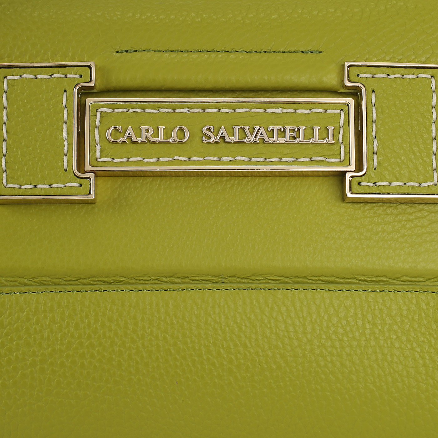 Кожаная сумка Carlo Salvatelli Marta gemma