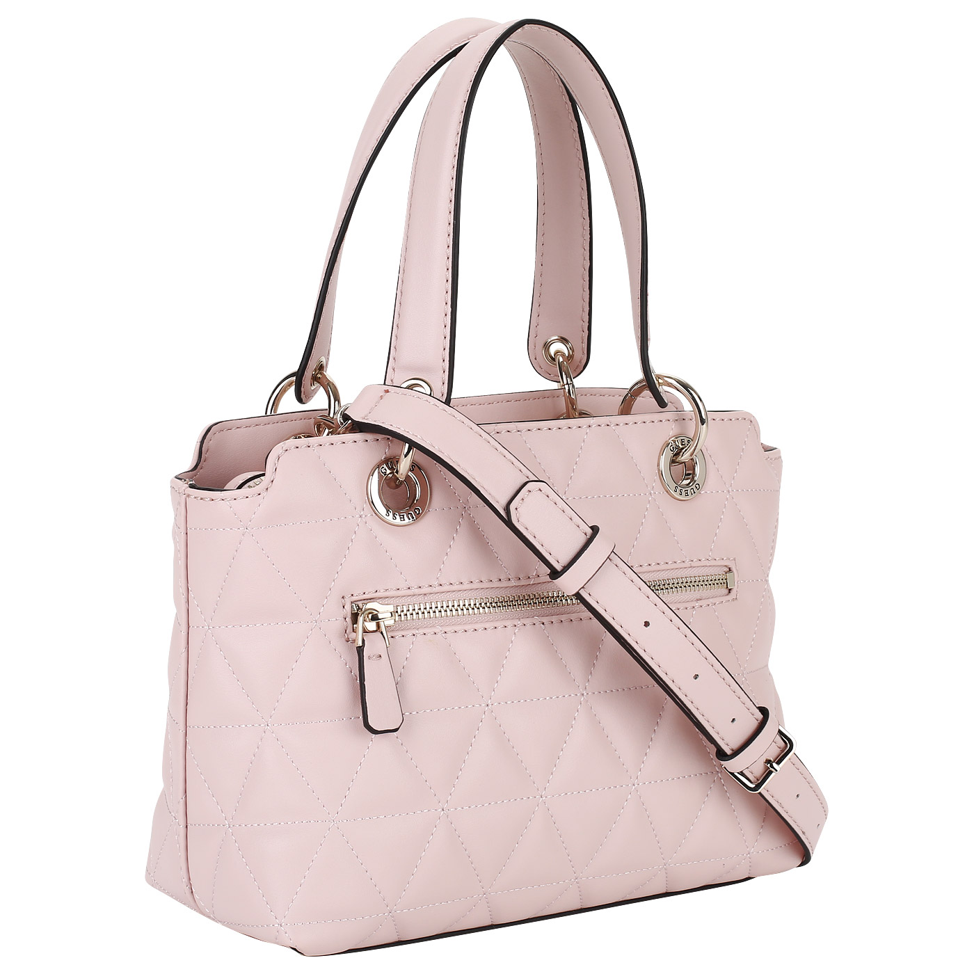 Розовая сумочка Guess Laiken