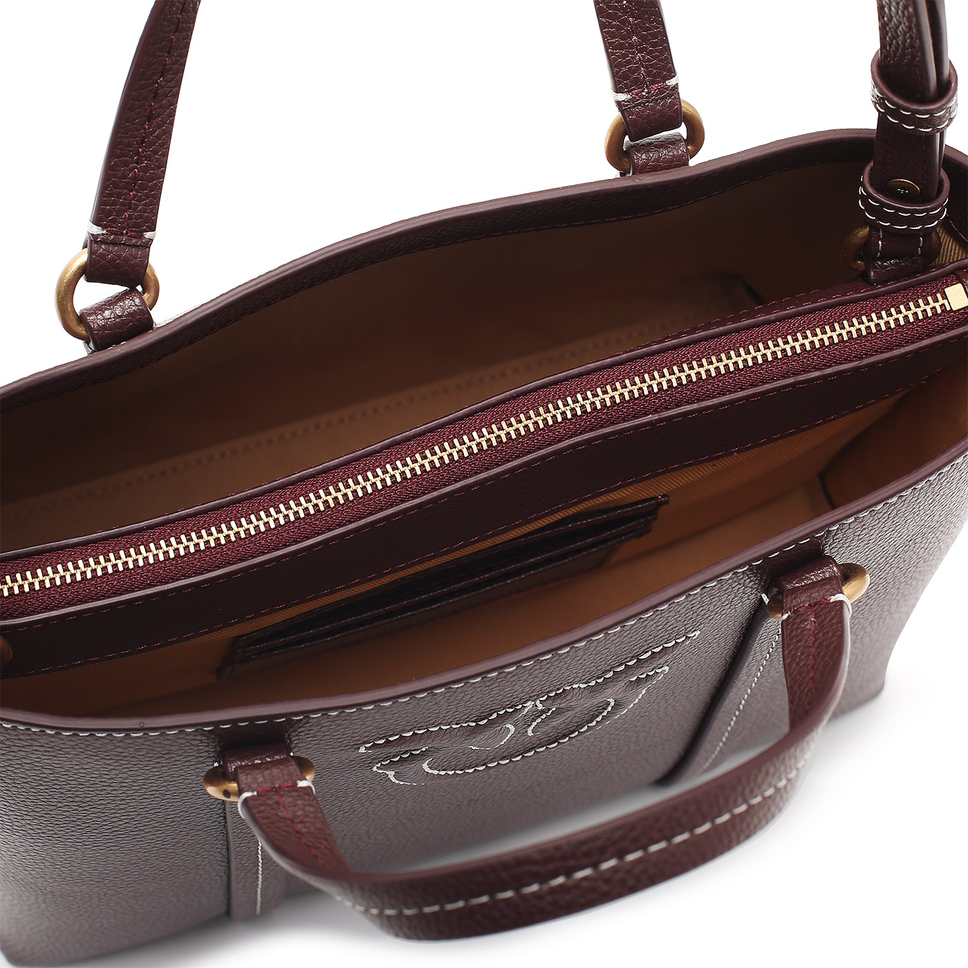 Кожаная сумка Pinko Miranda