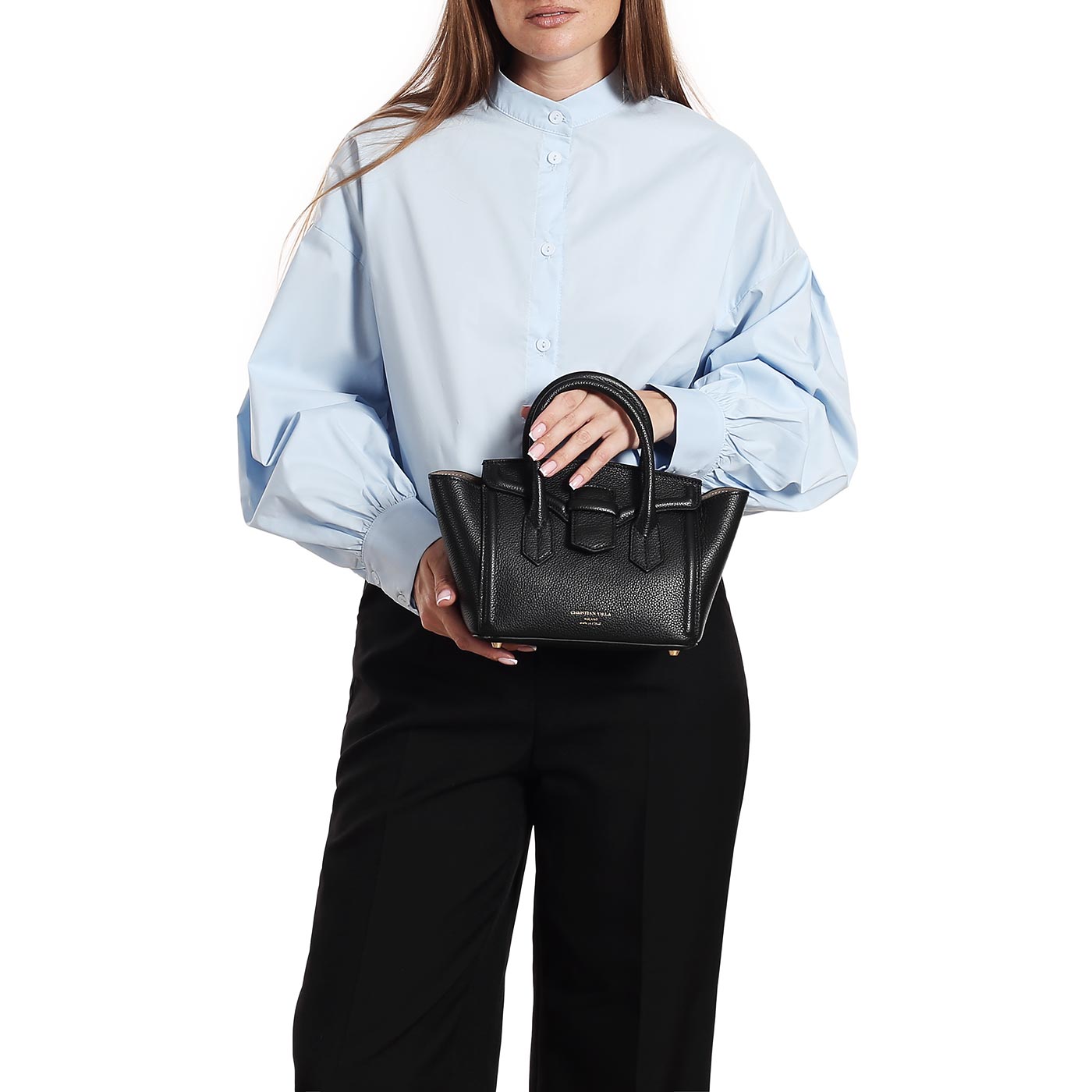 Кожаная сумка Christian Villa Peggy