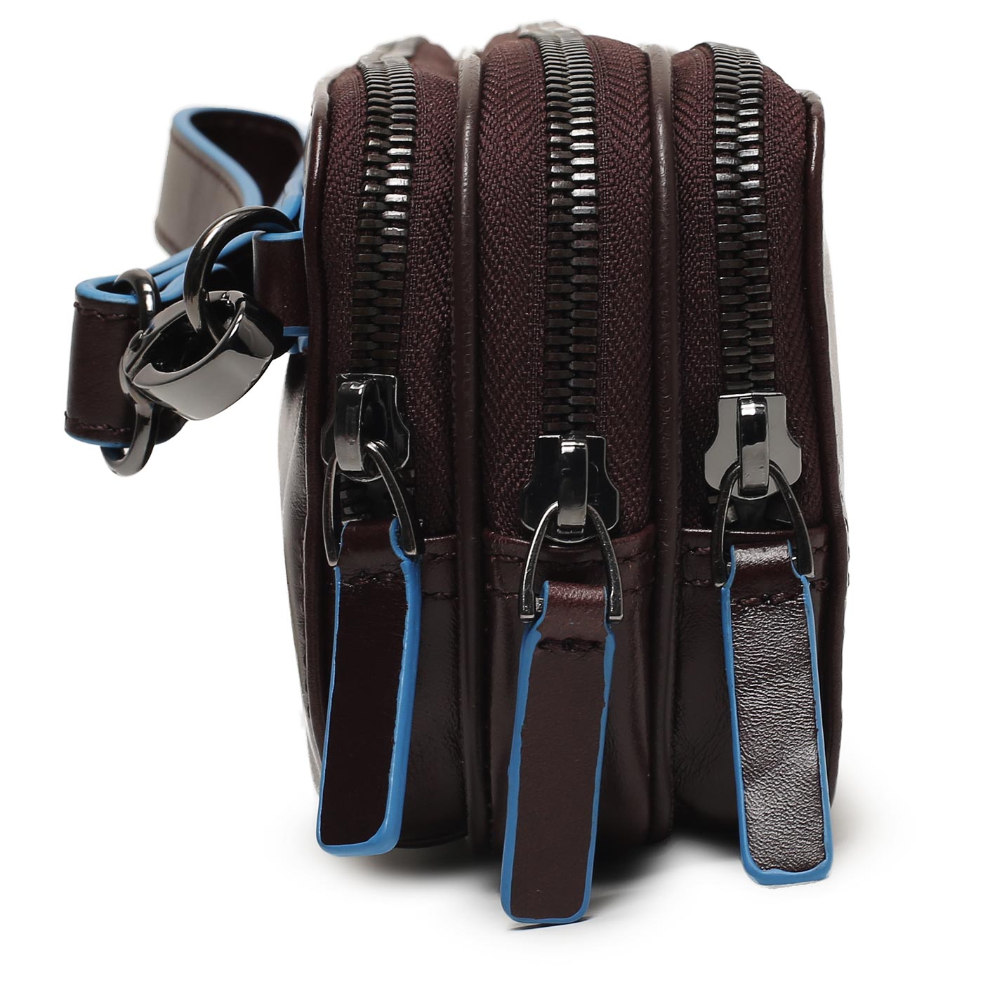 Кожаная визитка Piquadro Blue square