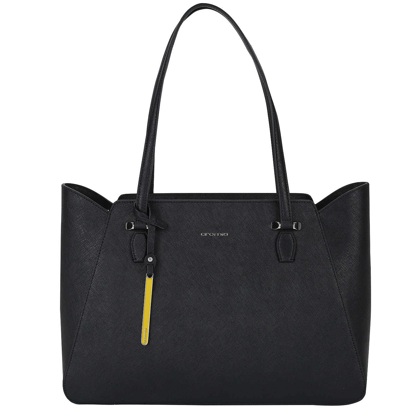Cromia Женская сафьяновая сумка с кармашком для смартфона