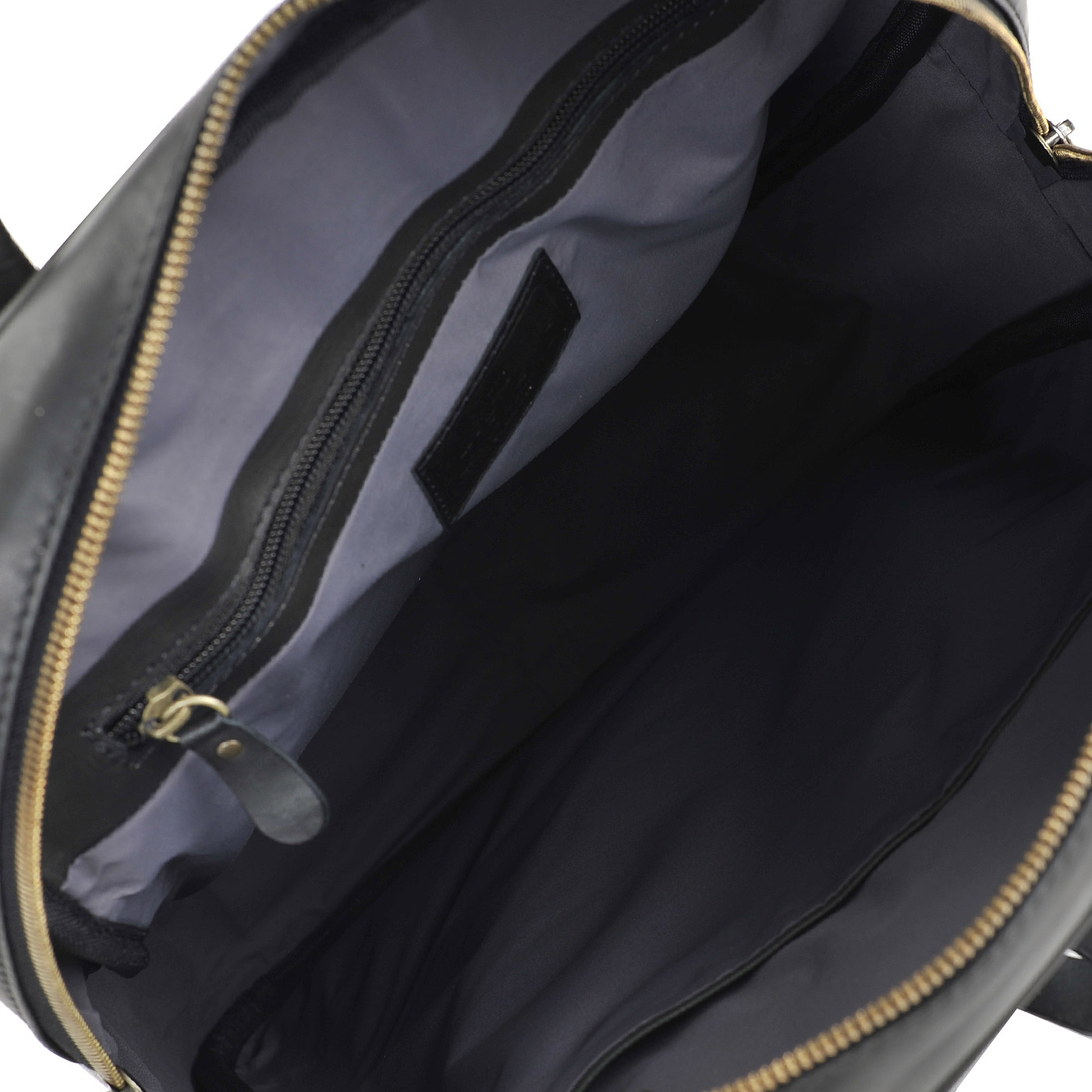 Мужской рюкзак из матовой черной кожи Stevens 