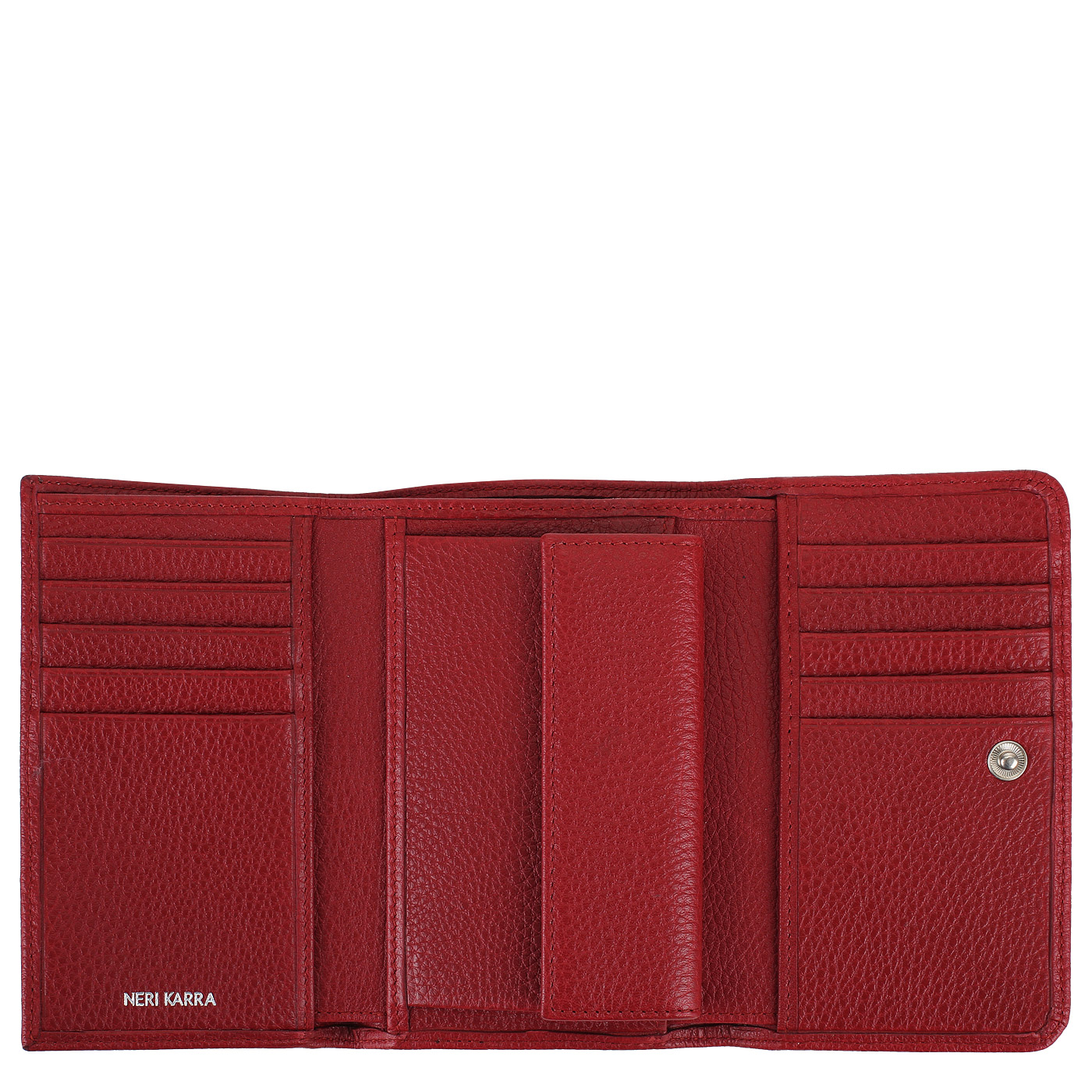 Портмоне складное на кнопке Neri Karra 