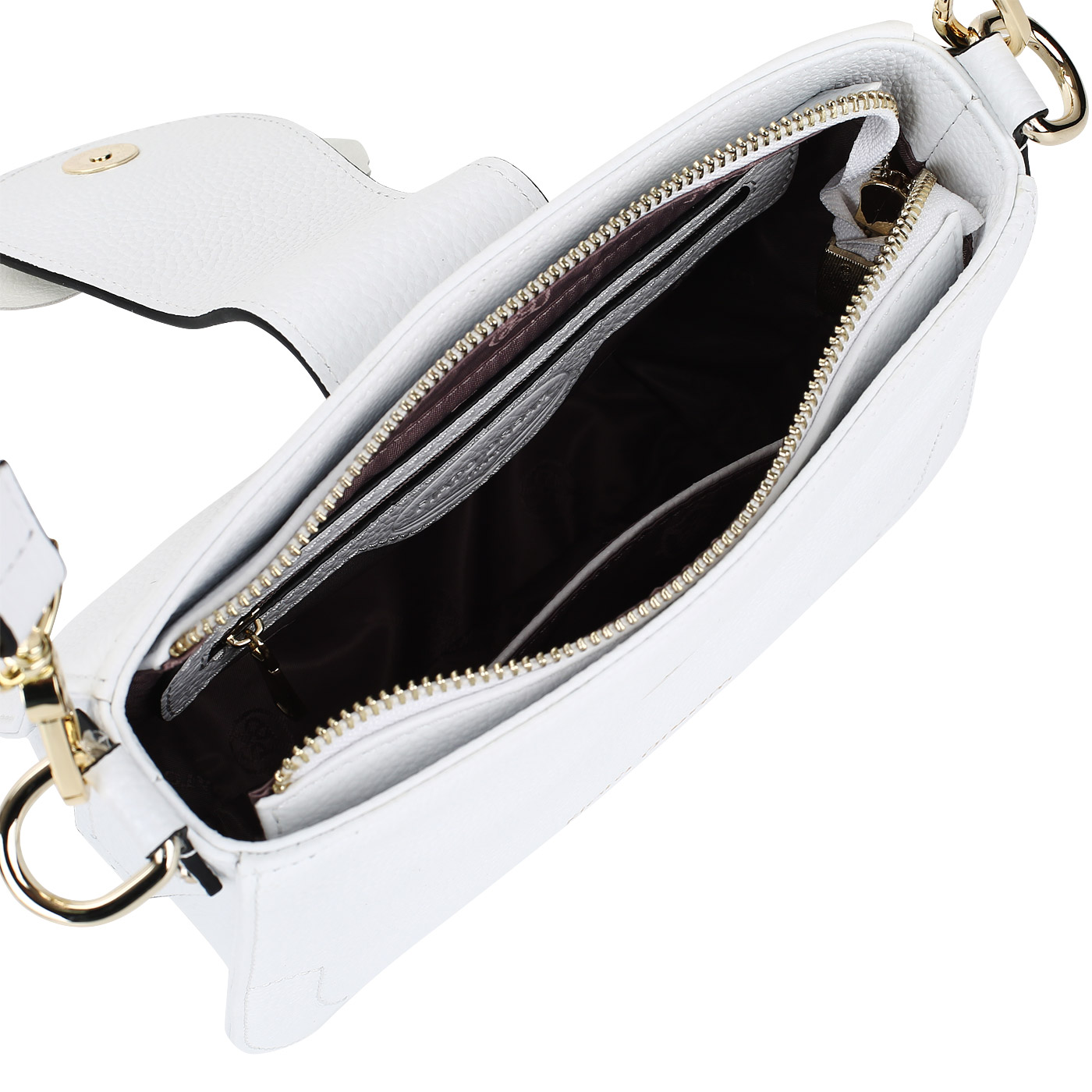 Женская сумочка из белой кожи Fiato Dream 