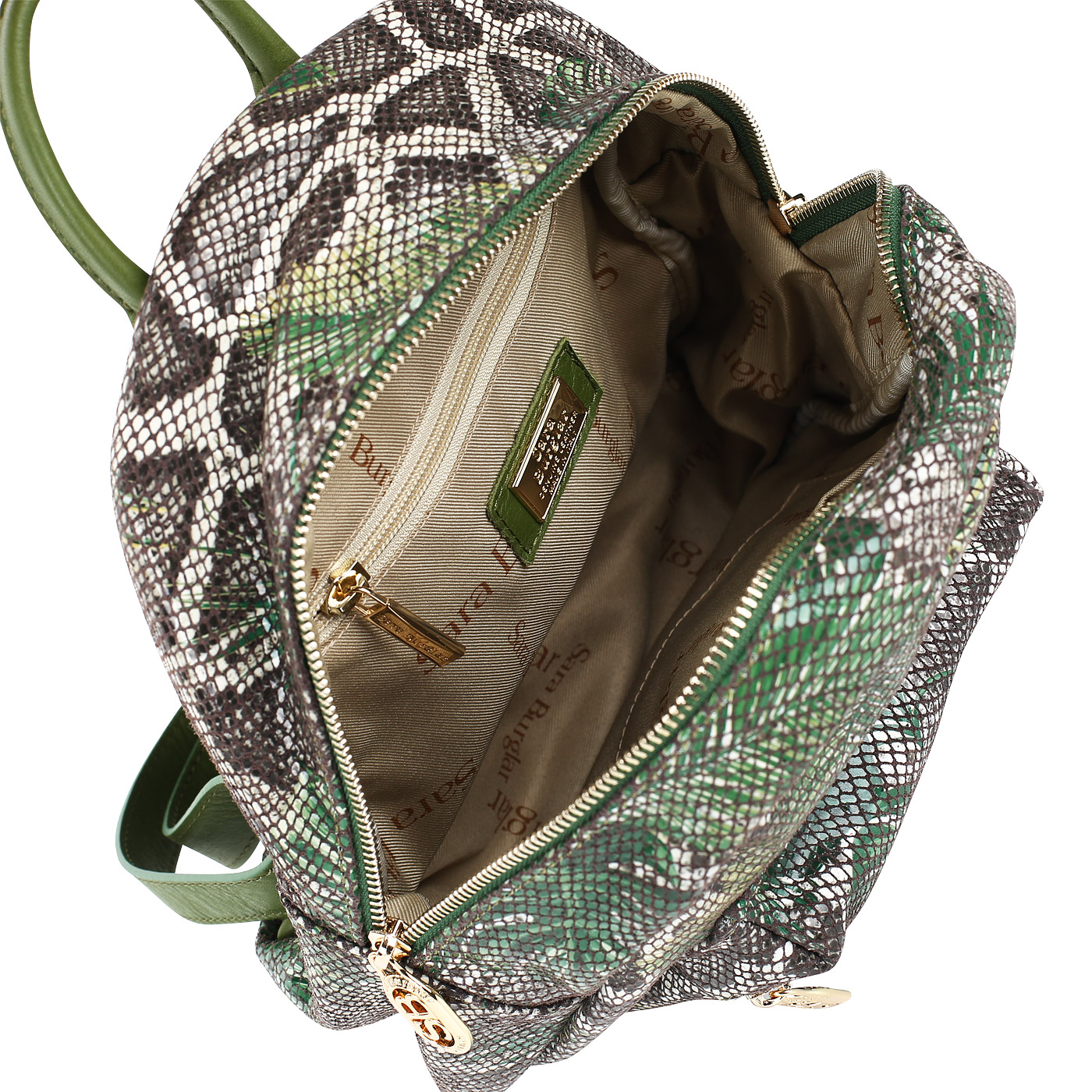 Женский рюкзак с отделкой под кожу питона Sara Burglar Ariel tropic