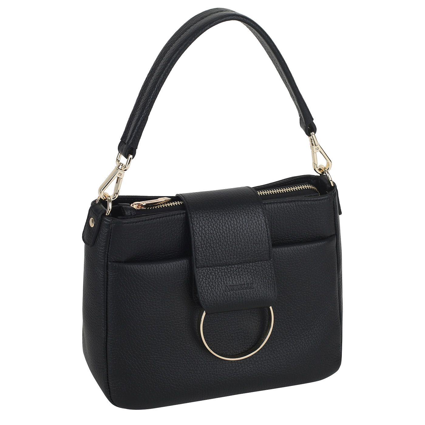 Кожаная сумка Aurelli Soft