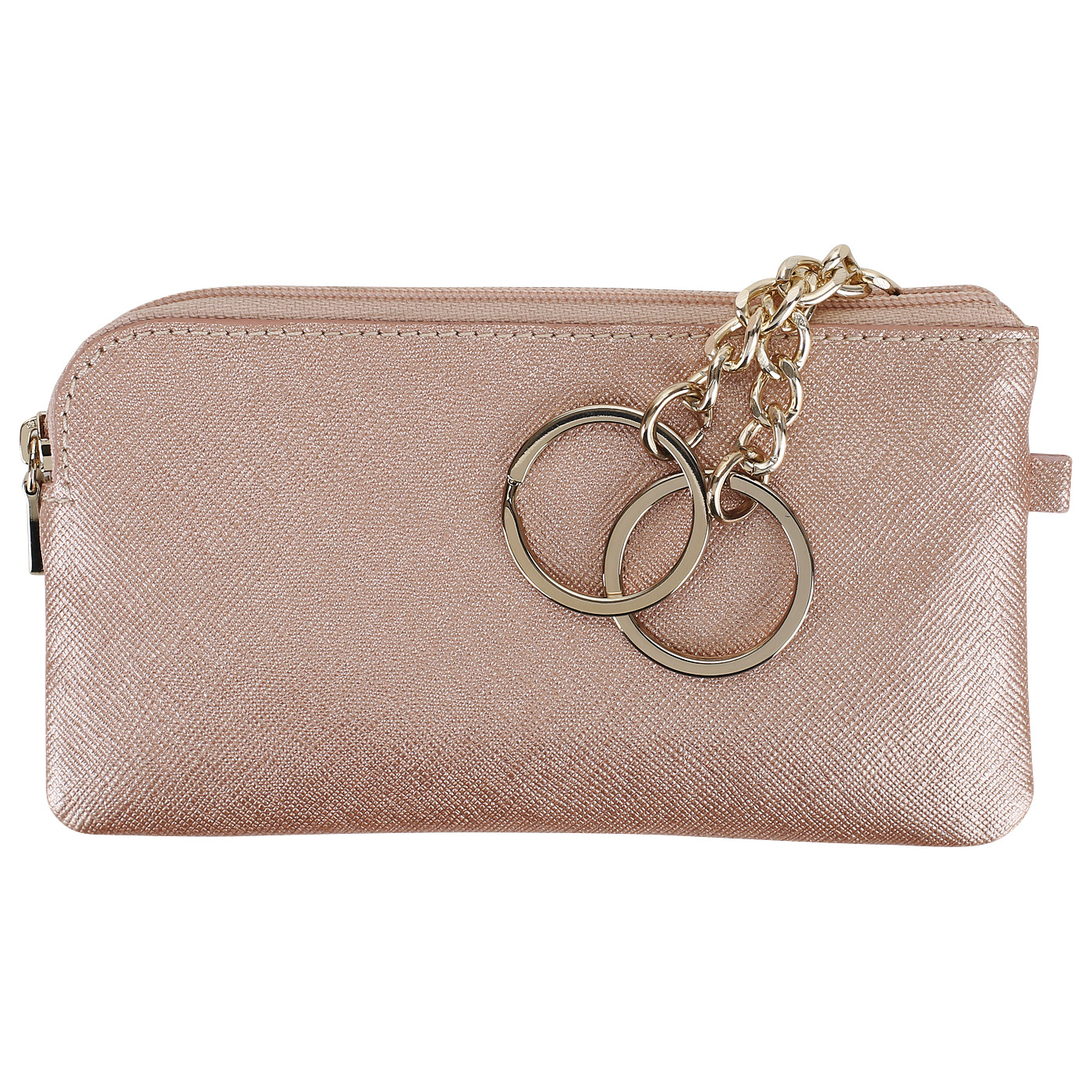 Ключница из металлизированной кожи Chatte Elsa