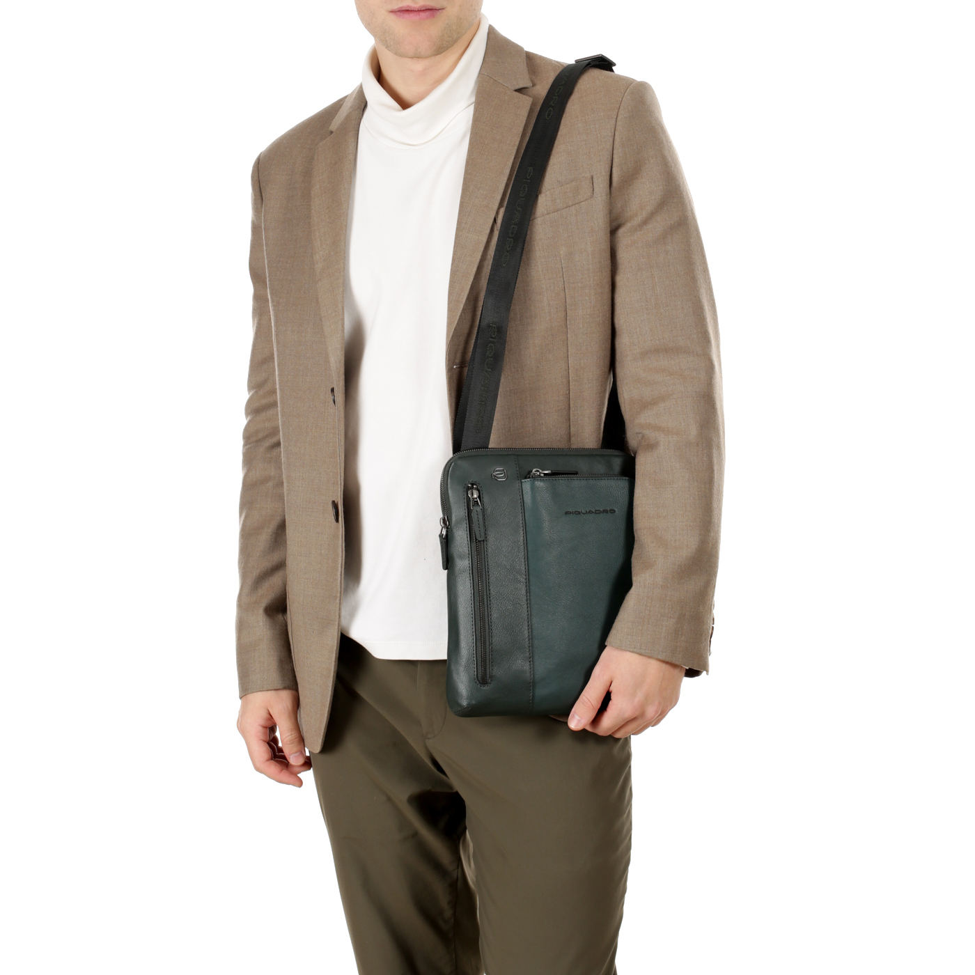 Сумка через плечо Piquadro Black square