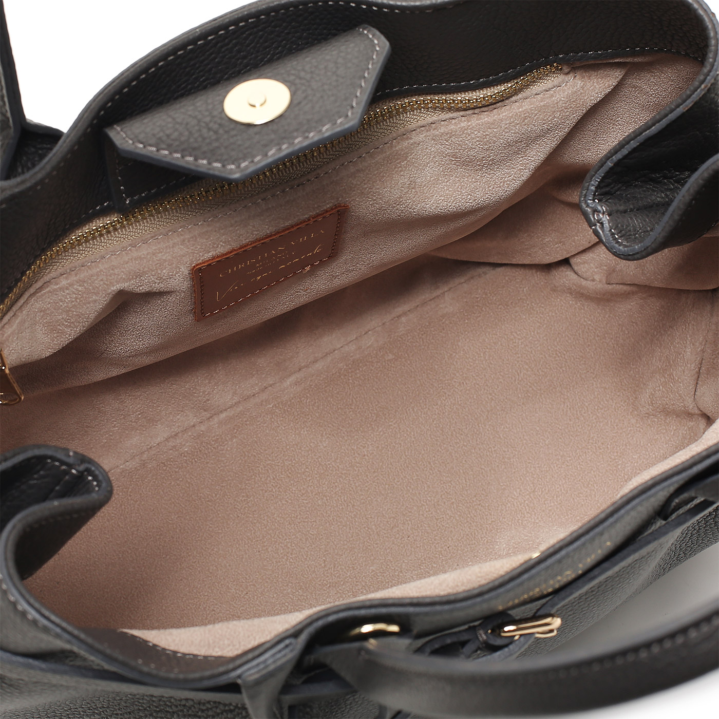 Кожаная сумка Christian Villa Peggy