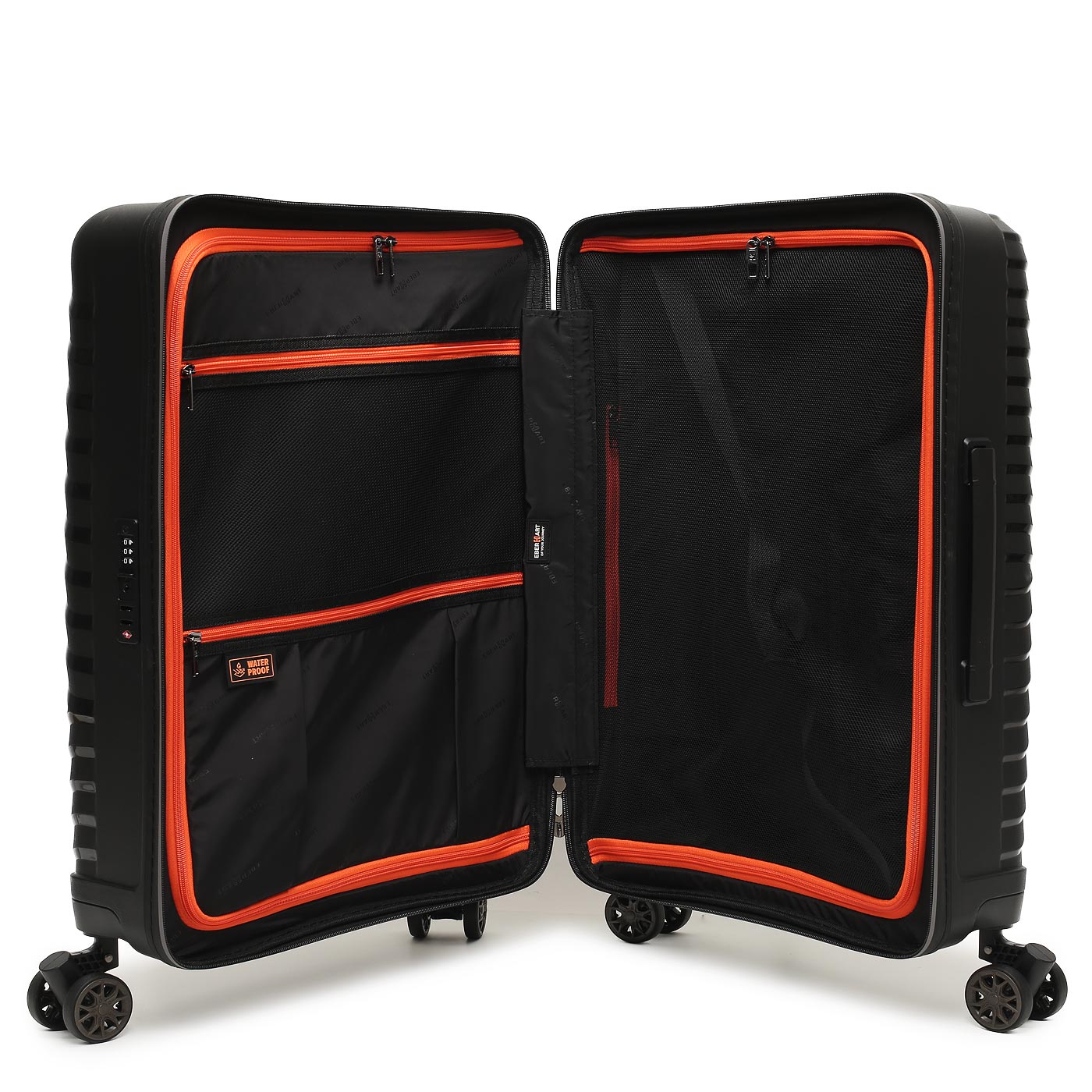 Чемодан большой L из полипропилена Eberhart Majestic 2.0