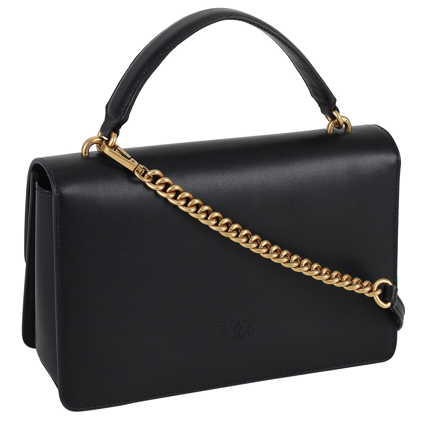 Кожаная сумка Pinko Love One