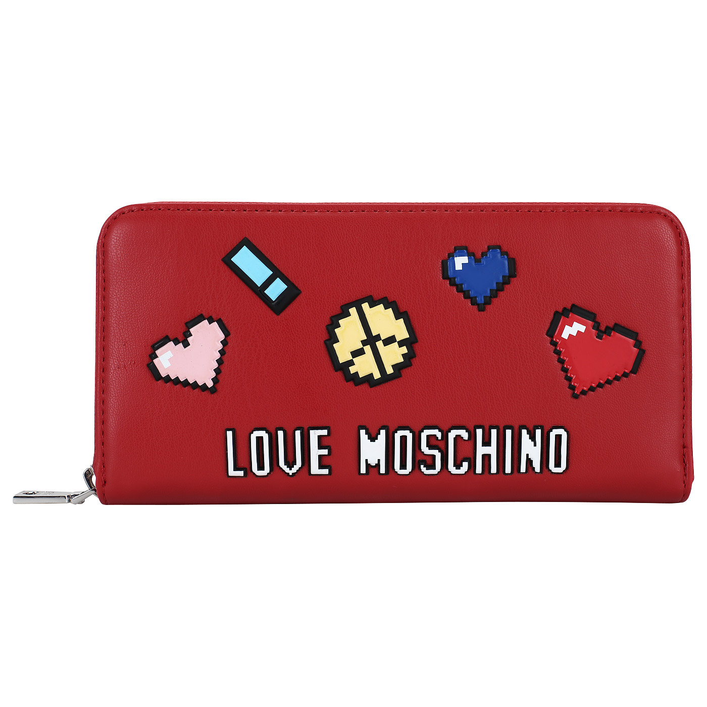Love Moschino Красное женское портмоне