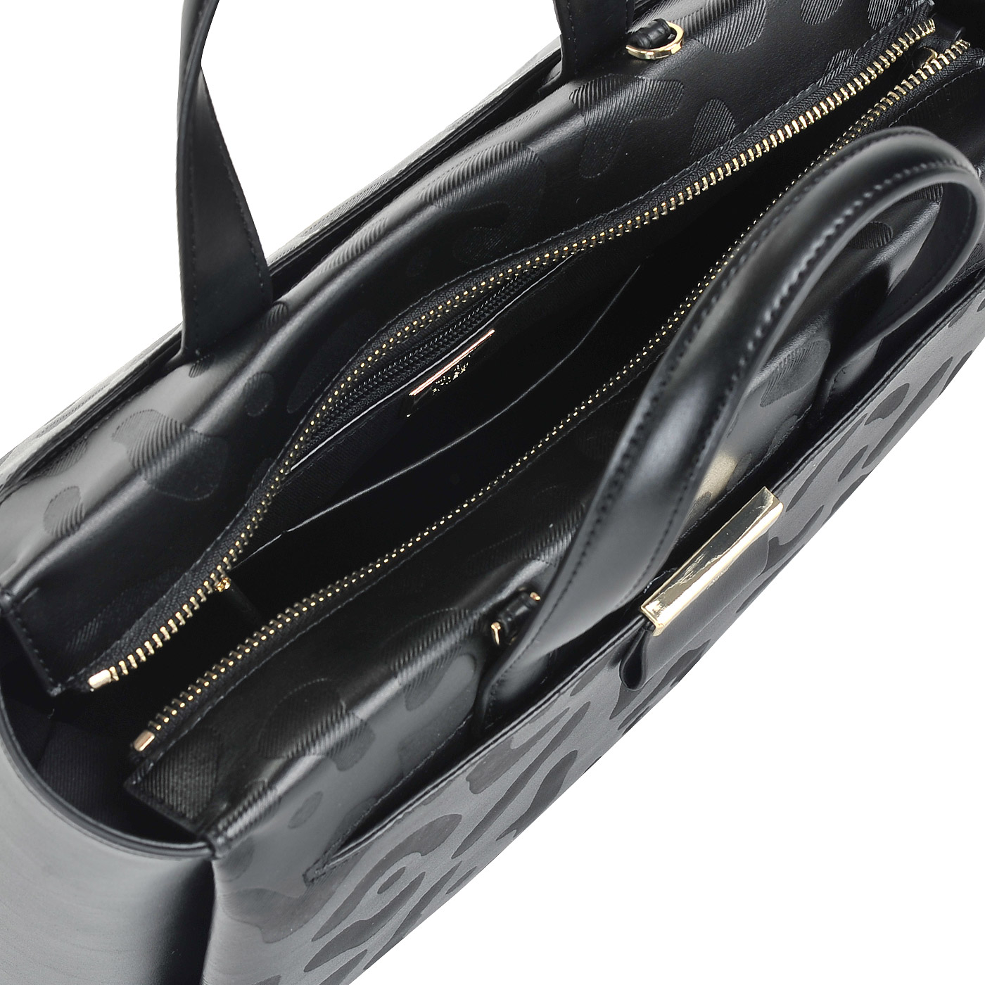 Женская кожаная сумка с тиснением Cavalli Class Sofia