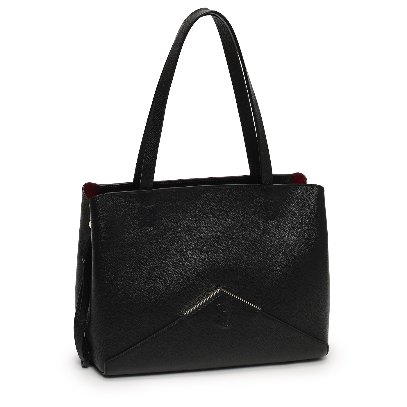 Кожаная сумка Carlo Salvatelli Violetta gemma