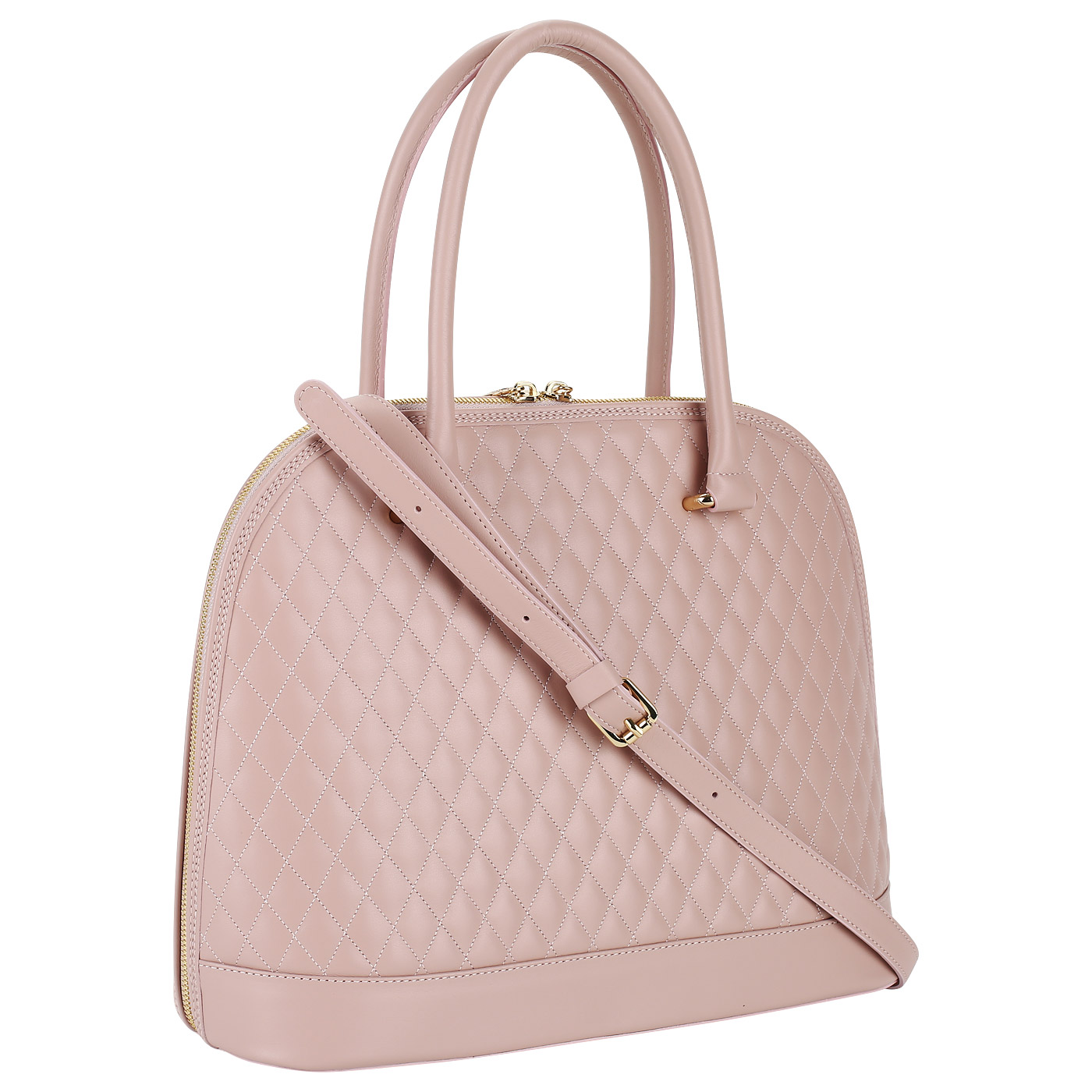 Розовая женская сумка из натуральной кожи Valentino Orlandi Dafne