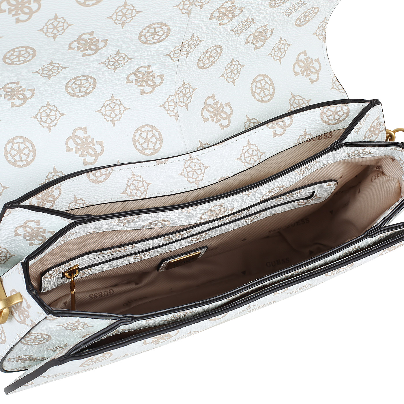 Сумка с ручкой-цепью Guess Kuba