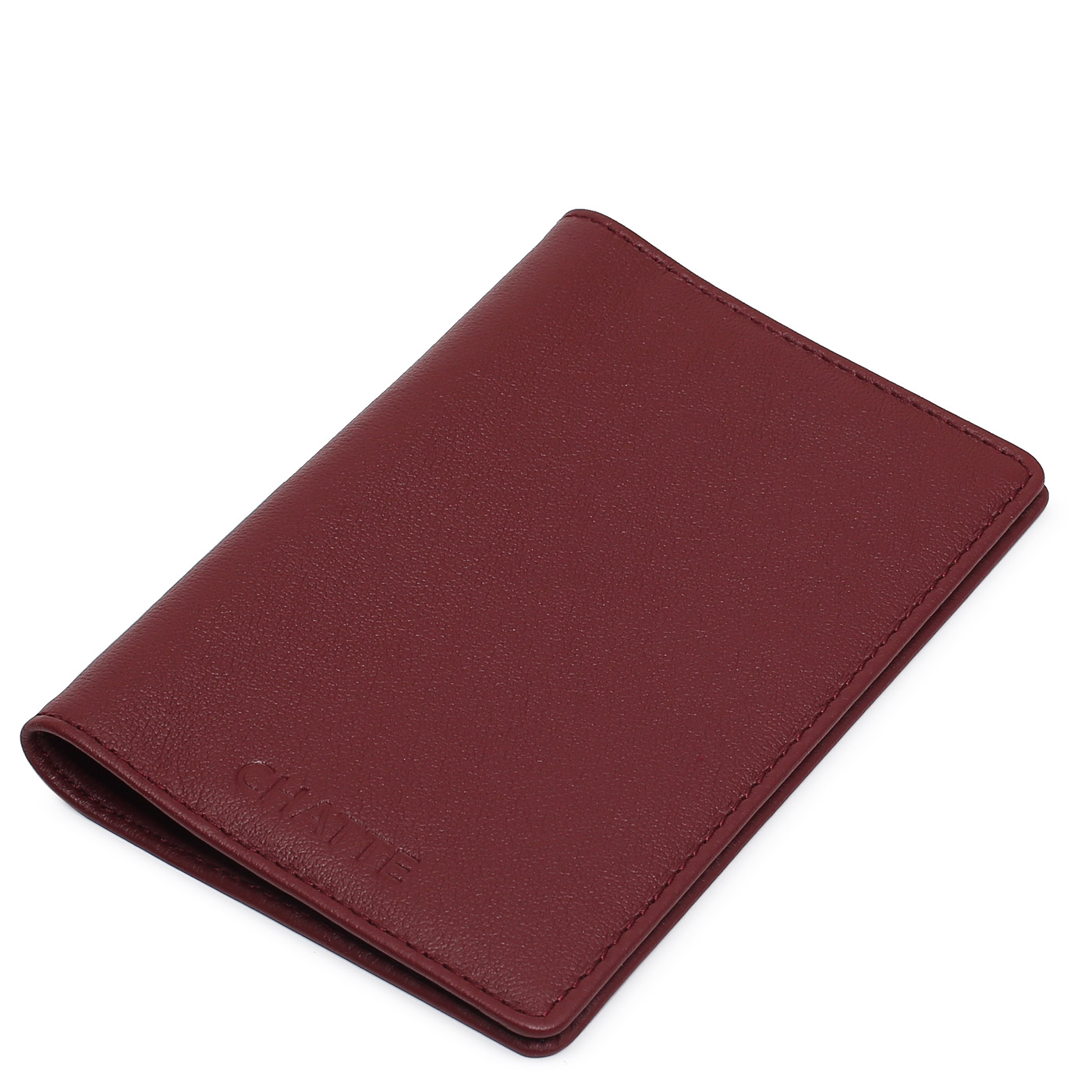 Кожаная обложка для паспорта Chatte Lion