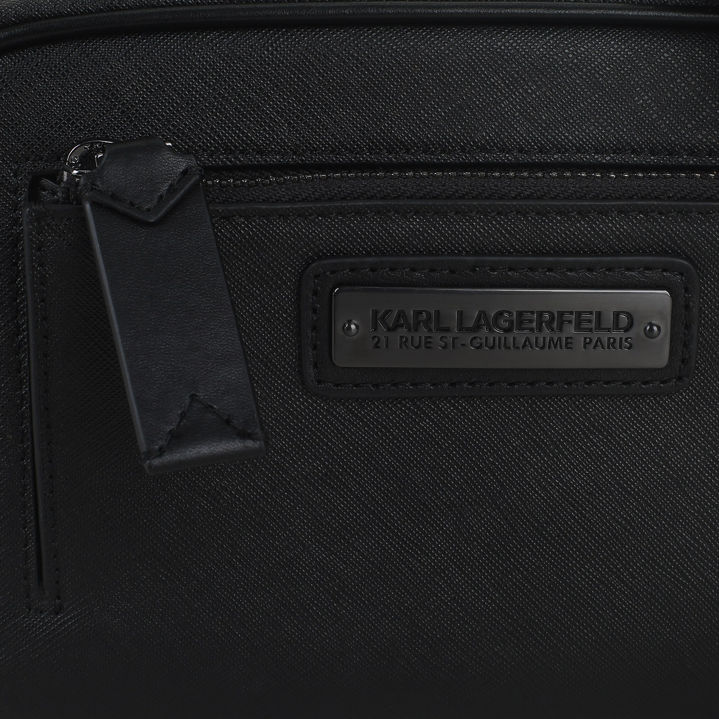 Тисненая поясная сумка Karl Lagerfeld Rue St-Guillaume