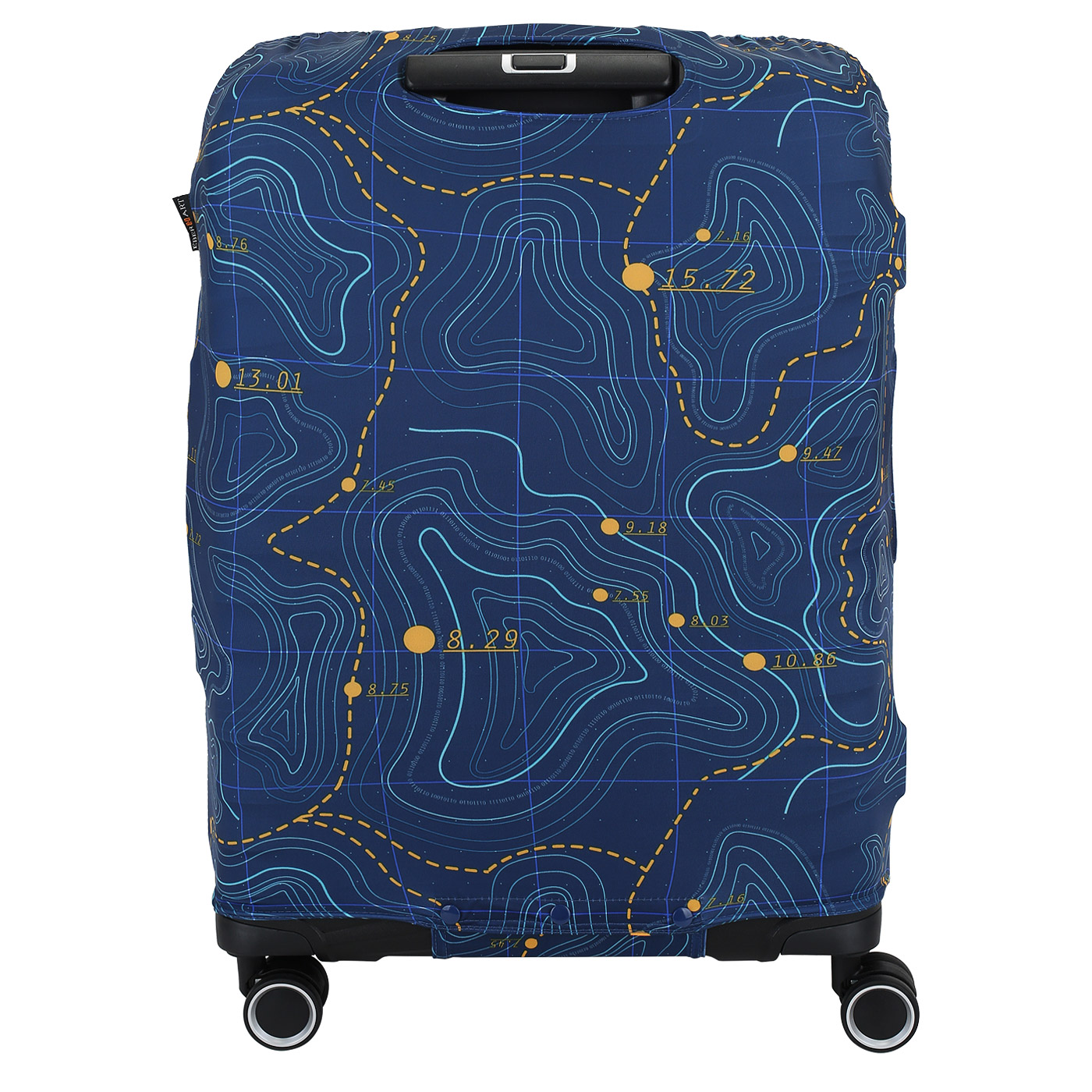 Чехол для чемодана Eberhart Blue Topography